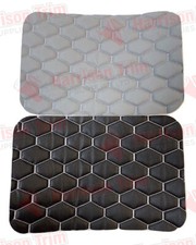 Hexagon stitch quilted seating vinyl, panel van lining,for campervan upholstery 
