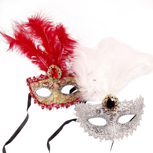 Ostrich feather and - feather, jewelled