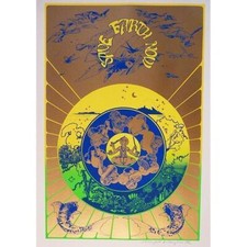 Hapshash Screen printed poster