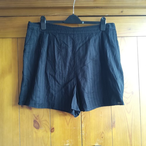 Ladies shorts wide leg black - ladies,