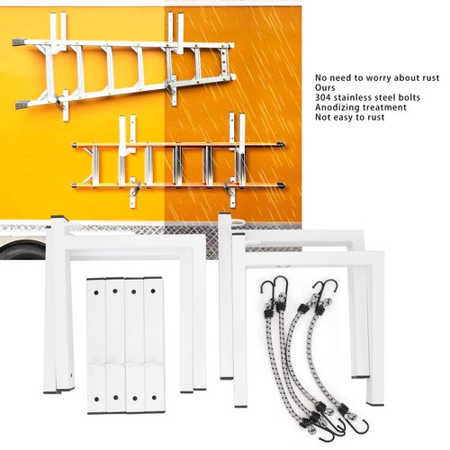 Racks stainless steel ladder - stainless,