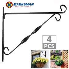 4PC 10" IRON HANGING BASKET