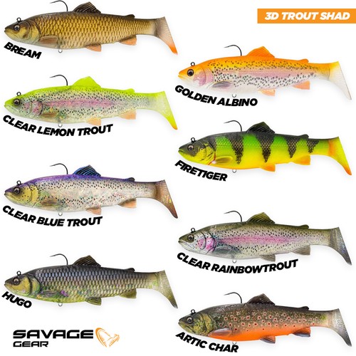 Savage gear trout - 3d, lure