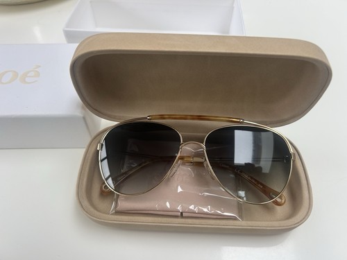 Chloe gold blue grey lens - chloe,