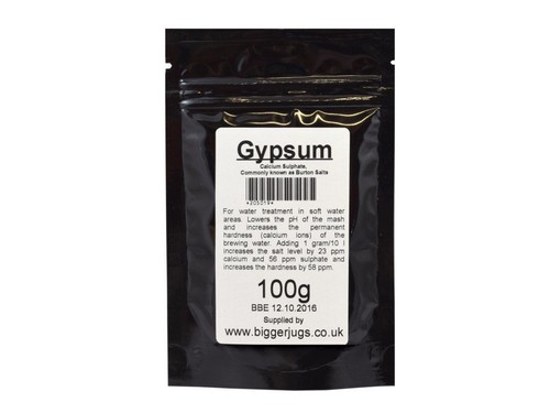 Gypsum calcium sulphate 100g - calcium,