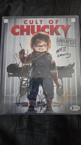 Cult chucky cast - cast, signed