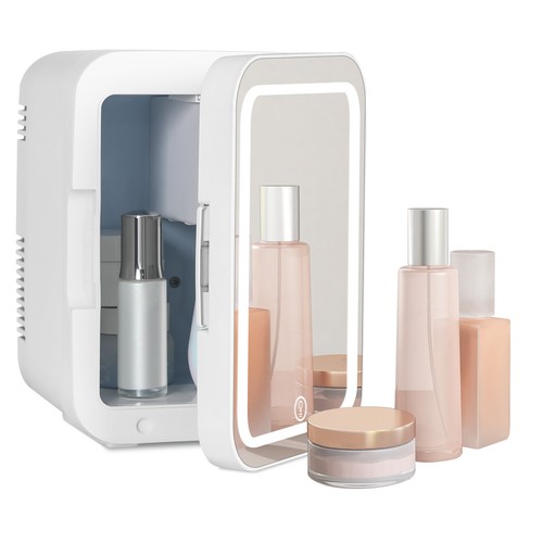 Led mirror mini fridge - mini,