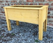 Garden Wooden Planter Grow Box Container Raised Bed Herbs Vegetable