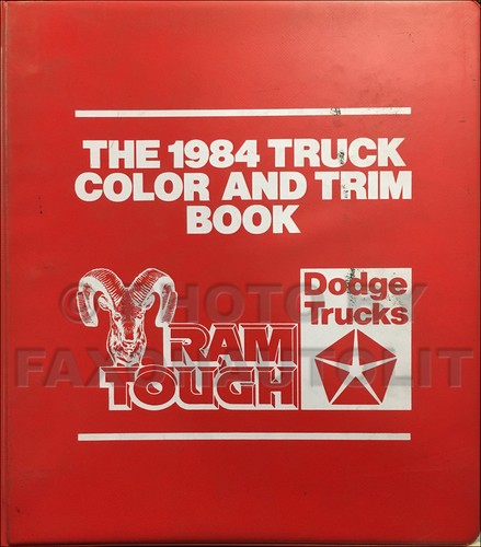 1984 dodge truck color - 1984,