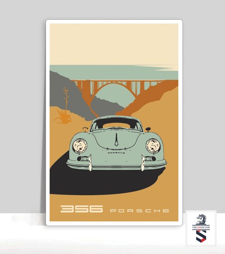 Vintage porsche 356 bixby - vintage,