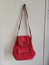 Club House Collection Satchel Red Pockets Waterproof Shilton International