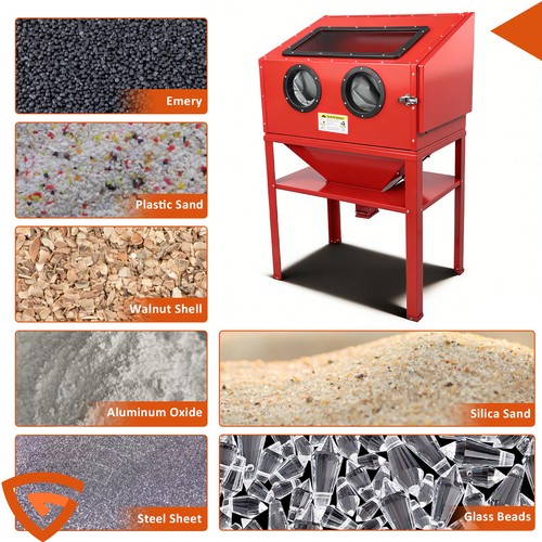 Sand blasting abrasive - sand,