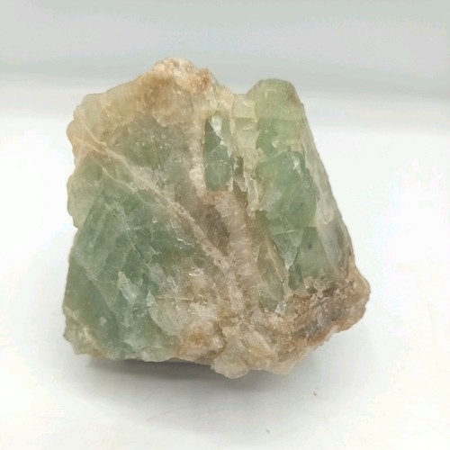Apophyllite with stilbite - apophyllite,