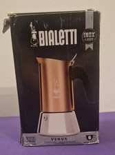 Bialetti Venus Induction 'R' Stovetop 6 Cup Coffee Maker Copper