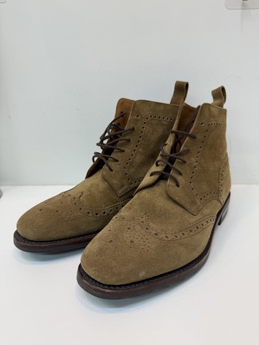 Loake men suede brogue - loake, ankle