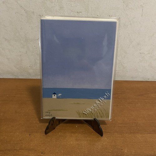 Old porcelain postcard - porcelain,