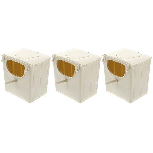 3pcs bird nesting box plastic - 3pcs,