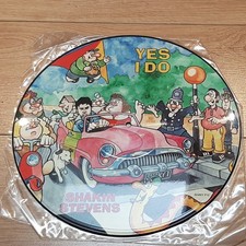 Shakin' Stevens - YES I DO (Ext Version) 1990 Viz Pic Disc 12" Vinyl Single EX