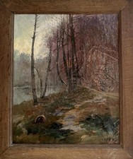 ANTIQUE OIL PAINTING Charming