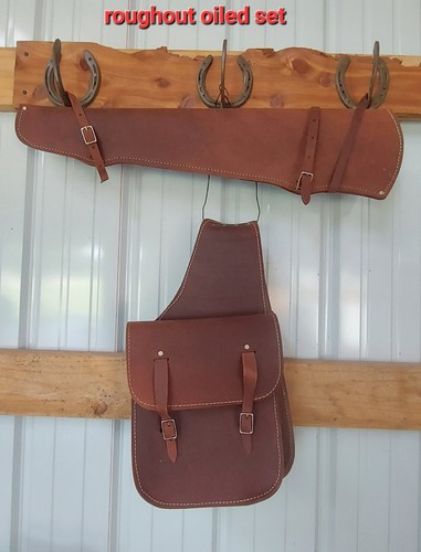 Horse tack saddle bags gun - tack,
