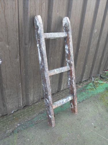 Pine wooden rung - 3, step
