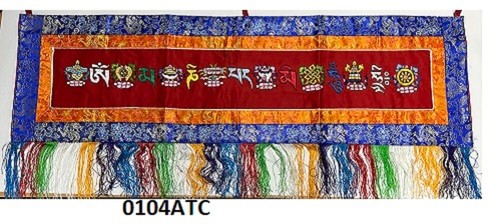 Tibetan buddhist wall - tibetan,