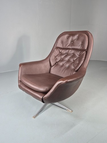 Retro swivel bucket chair - swivel,