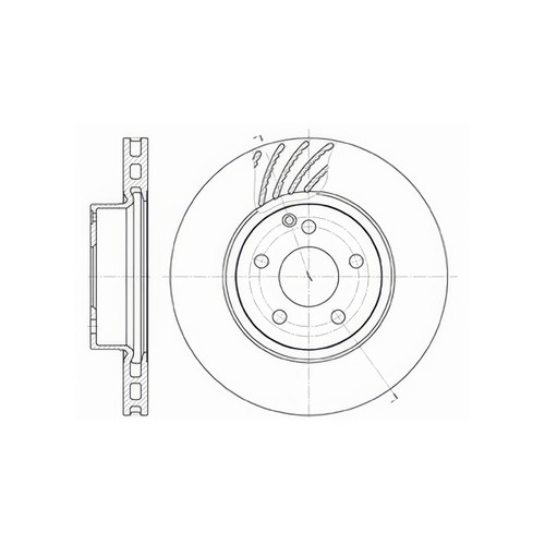 Drivetec front rear brake - front,