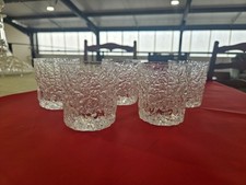 Whitefriars Glacier Whiskey Glasses x 5