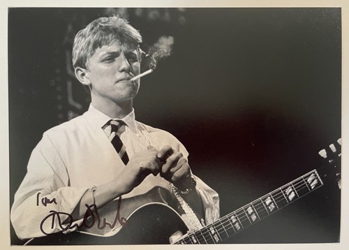 Tommy steele signed signature - tommy,