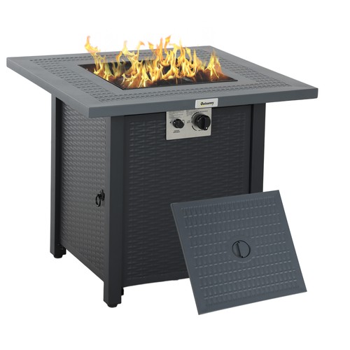 Gas fire pit table - gas,