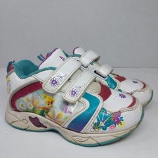 Vintage Tinkerbell Y2K 2005 Disney Fairies Toddlers Size 8 Sneakers Shoes