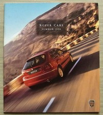 ROVER Cars Sales Brochure