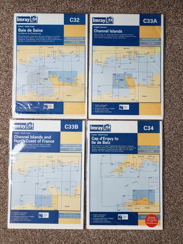 Imray marine charts c32 c33a - marine,