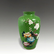 Japanese Cloisonne vase- Meiji