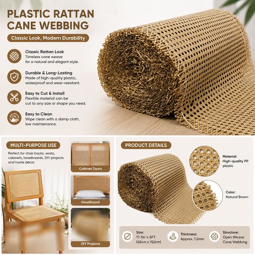 Hexagonal rattan sheet - hexagonal, pe