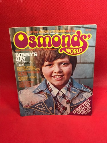 Osmonds world magazine - world, june