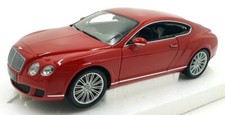 Minichamps 1/18 Scale Diecast 100 139620 - Bentley Continental GT 2008 - Red