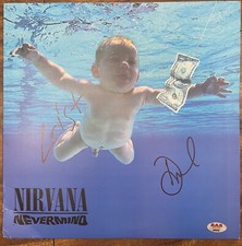NIRVANA AUTOGRAPHED NEVERMIND