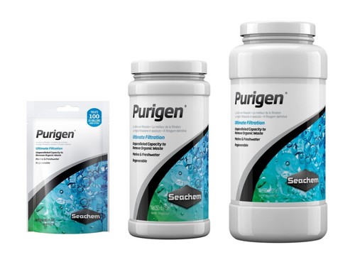Seachem purigen filter - purigen, colour