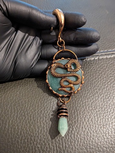 Aventurine crystal ear - crystal,