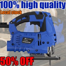 Variable Speed Electric Jigsaw Wood Steel Cutting Machine Jig Saw Power Blades