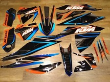 KTM EXC SX SXF XC 125 250 300 350 450 500 525 DECALS GRAPHICS KIT  2016-2018