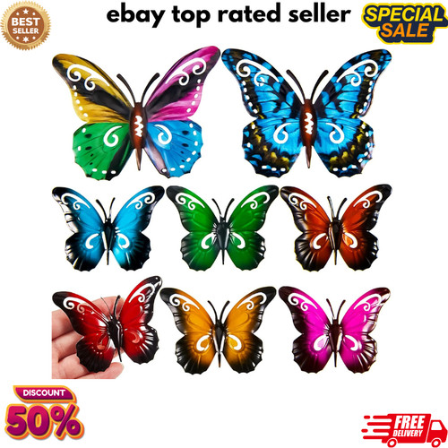 Clabby pcs metal butterfly - metal,