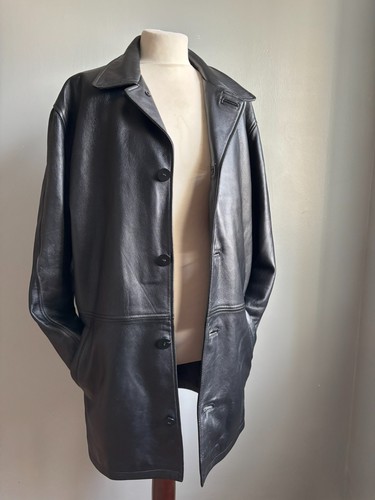 Real leather coat 38 - leather, 40