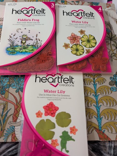 Heartfelt creations water lily - heartfelt,