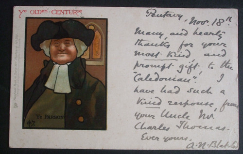 Old john hassall comic - old, ye