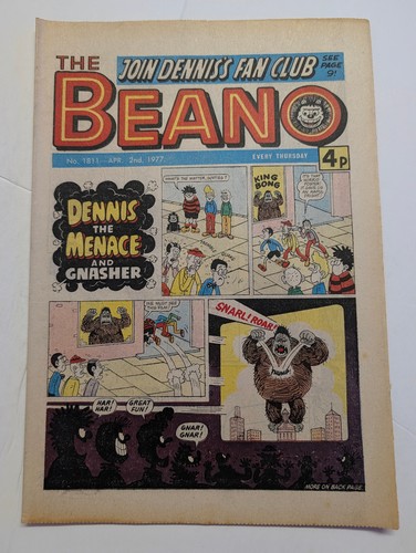 Beano comic 1811 april 2nd - beano,