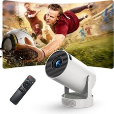 Lillo Mini Projector 1080P with 4K Support, 300 ANSI Lumens, Smart Portable Vide