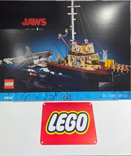 Lego ideas jaws 21350 - lego,